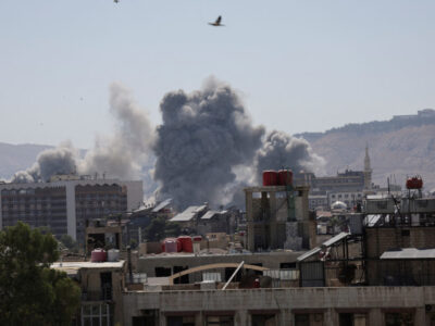 Syrian Media Reports Israeli Airstrikes Around Key Cities Syrian Media Reports Israeli Airstrikes Around Key Cities