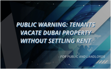 Dubai tenants unpaid rent
