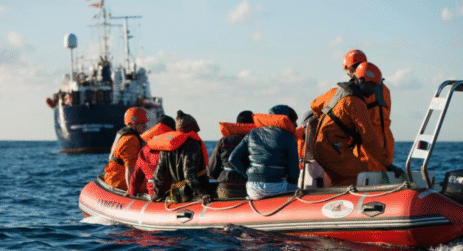 Tragedy in the Mediterranean: Migrant Dies After Libyan Coast Guard Chase Tragedy in the Mediterranean