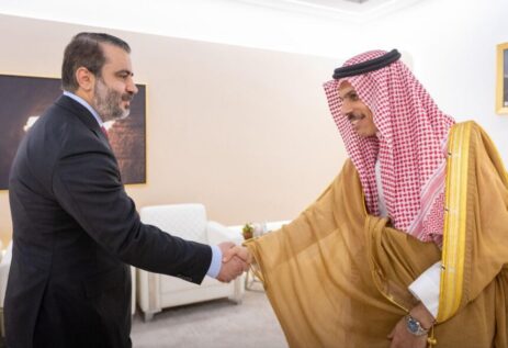 Saudi, Syrian Foreign Ministers Meet at Munich Leaders Meeting in AlUla Saudi, Syrian Foreign Ministers Meet at Munich Leaders Meeting in AlUla