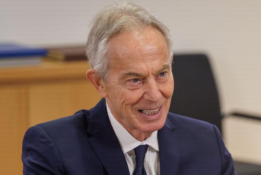 Tony Blair Meets Palestinian Vice President