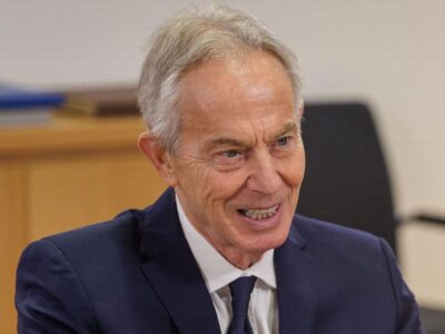 Tony Blair Meets Palestinian Vice President