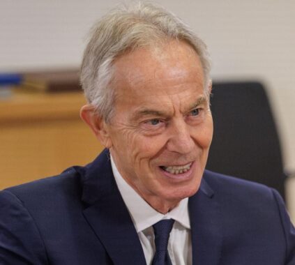 Tony Blair Meets Palestinian Vice President