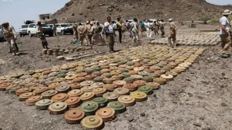 Saudi Initiative Successfully Removes 1,319 Mines in Yemen in One Week Saudi Initiative Successfully Removes 1,319 Mines in Yemen in One Week