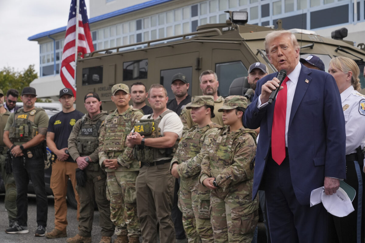 Trump Signals Readiness To Deploy More Than The National Guard To US Cities