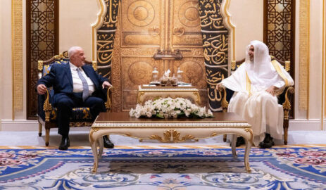 Syrian Awqaf Minister Meets Muslim World League Chief in Jeddah to Strengthen Ties
