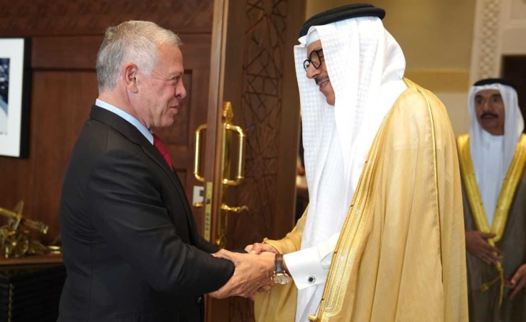 Jordan’s King Officially Receives Credentials of the New Saudi Ambassador in Amman