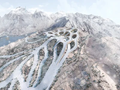 Saudi Arabia’s Trojena Wows Visitors with Snowy Views and Outdoor Charm