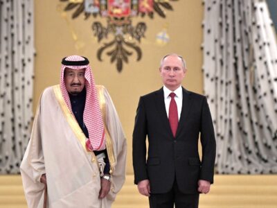King Salman Receives Diplomatic Message from Russia