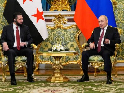 President Al-Sharaa to Visit Moscow for Talks With Russian Leader Putin