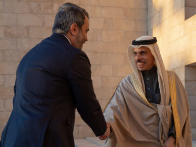 Saudi Foreign Minister Holds Key Discussions with Syrian Counterpart