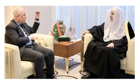 MWL Chief Meets Mauritanian Ambassador: Strengthening Bilateral Relations