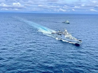 Saudi and Omani Naval Forces Conduct Joint Missile Exercises at Sea