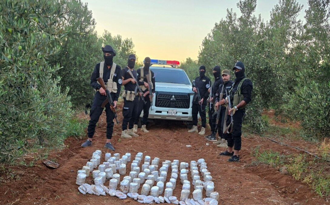 Drug Smuggling Plot into Jordan Foiled by Syria’s Interior Ministry