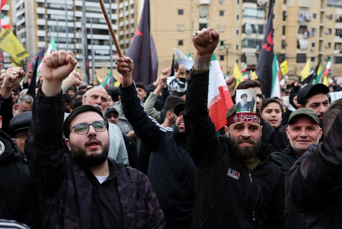 Hezbollah Supporters Mourn Ayatollah Khamenei in Massive Lebanon Rally