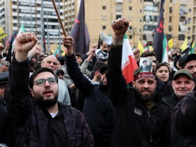 Hezbollah Supporters Mourn Ayatollah Khamenei in Massive Lebanon Rally