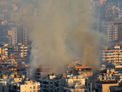 Israel Strikes Hezbollah Sites in Beirut After Destroying Key Bridge