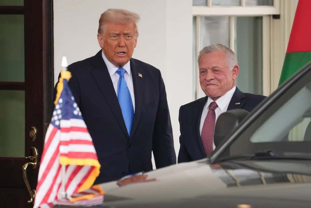 Jordanian King Slams Washington Hotel Attack During Call with Trump