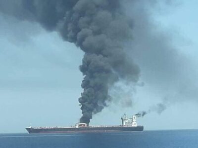 Greek-Owned Oil Tanker Rocked by Explosion Near Oman Coast