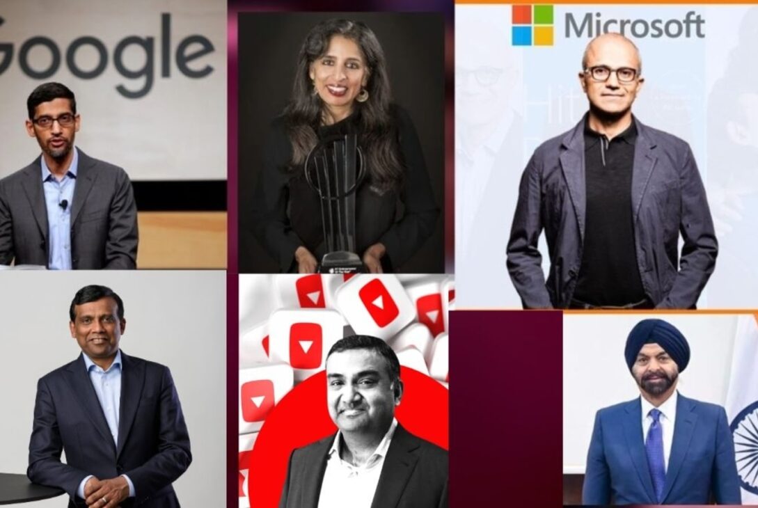 10 Indian-Origin Business Leaders Driving Innovation at Microsoft, Google, WhatsApp and More
