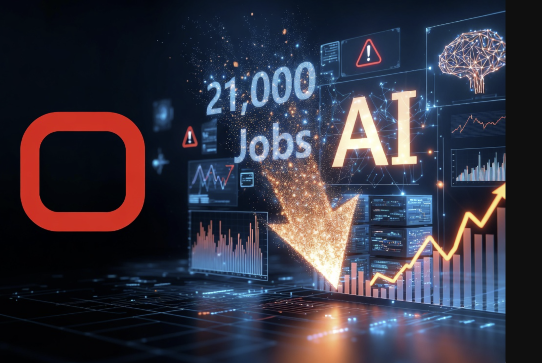 Oracle Embraces AI While Workforce Declines by About 21,000 Employees