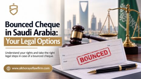 bounced cheque Saudi Arabia