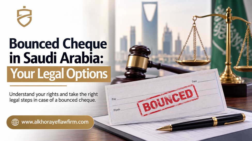 bounced cheque Saudi Arabia