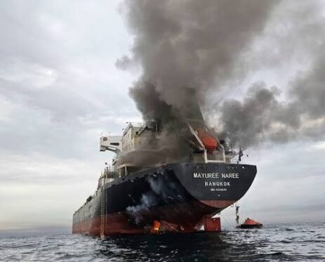 Unidentified Projectile Hits Oil Tanker Near Oman, UKMTO Says