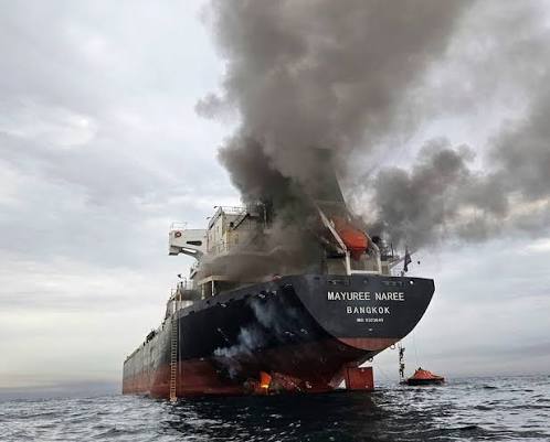 Unidentified Projectile Hits Oil Tanker Near Oman, UKMTO Says
