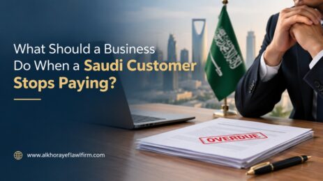 Saudi Customer Stops Paying