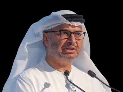 Time for Diplomacy Gargash of the UAE Believes a Long-Term Political Solution is Necessary