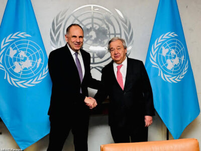 In New York, The GCC Chief Meets with the Secretary General Of The United Nations