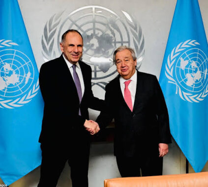 In New York, The GCC Chief Meets with the Secretary General Of The United Nations