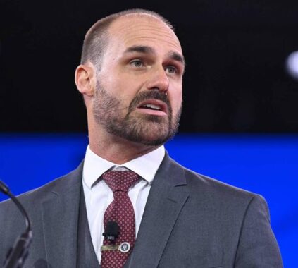 A Brazilian Judge Has Issued an Arrest Warrant for Eduardo Bolsonaro, the Sibling of a Presidential Candidate