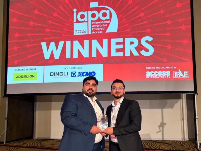Saudi Arabia Excels as Standard Arabia Receives IPAF Training Center of the Year at IAPA 2026