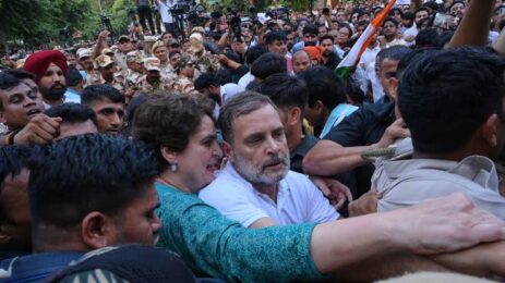 Indian Rebel Leader Rahul Gandhi Held over Protesting Poll Chief