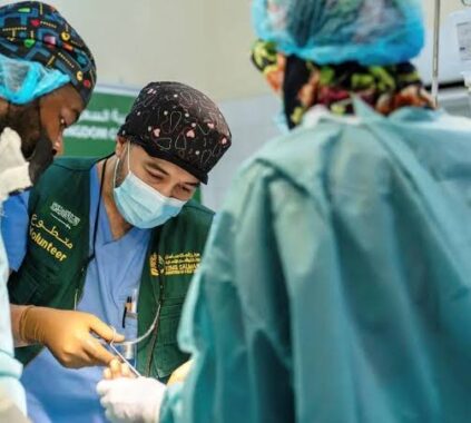 In Four Days, KSrelief Volunteers Operate on 75 Hearts in Nigeria
