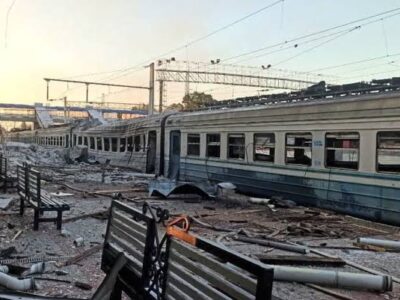 At Least 13 Persons were Killed in the Russian Airstrike on Ukraine's Rail Station