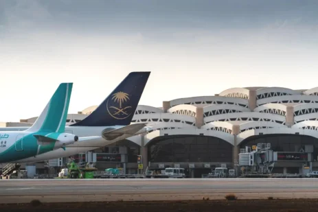 A Notice Says that Riyadh Airport Will be Closed Until October 17
